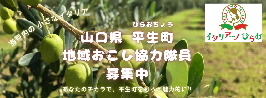 山口県平生町地域おこし協力隊員募集中の画像