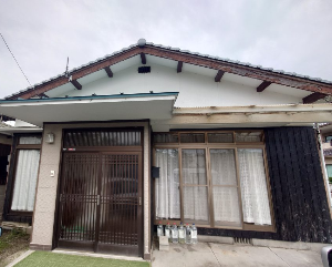 和風建築の平屋の画像