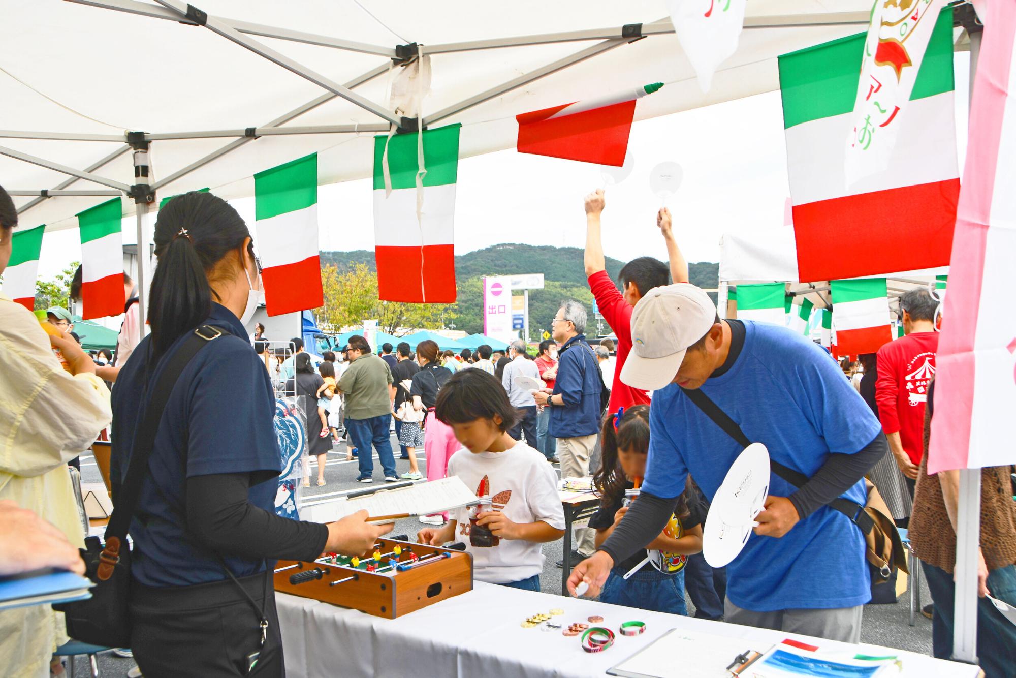 R6年度イタリアーノひらおフェスタの様子