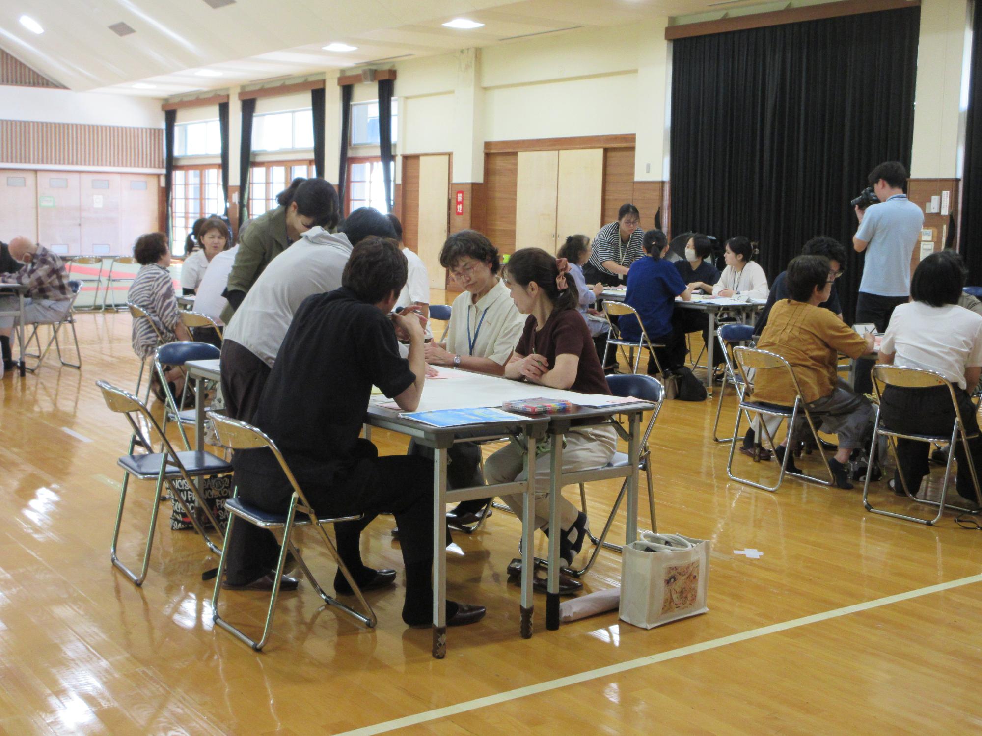 人権学習3日目の様子